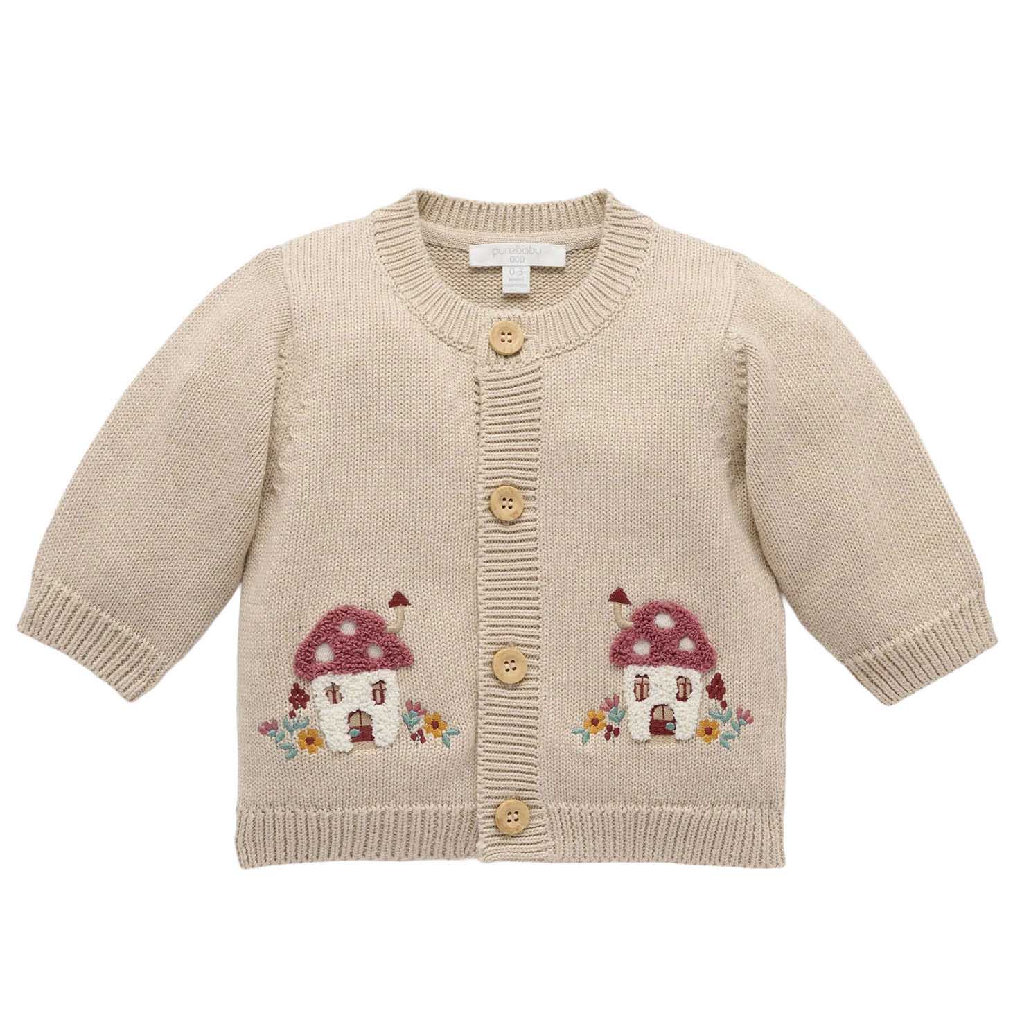 Purebaby Toadstool Cardigan